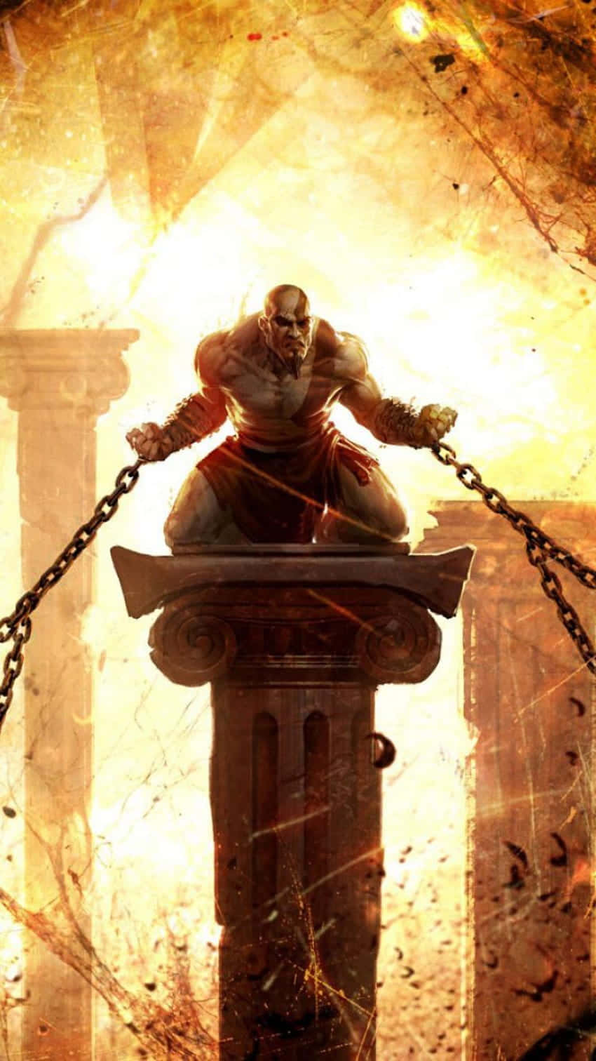 Kratos God Of War Ios 3 Wallpaper