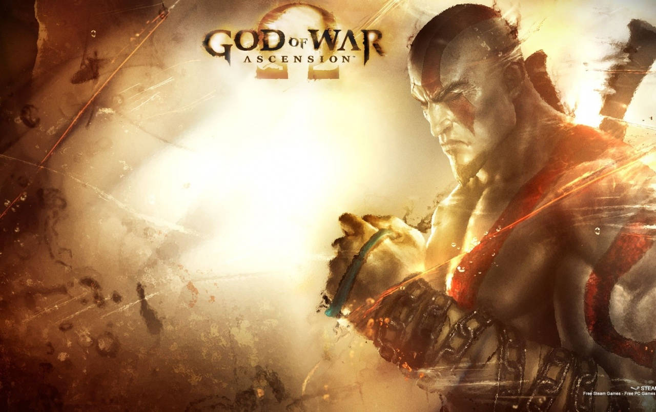 Kratos Of God Of War Poster Wallpaper