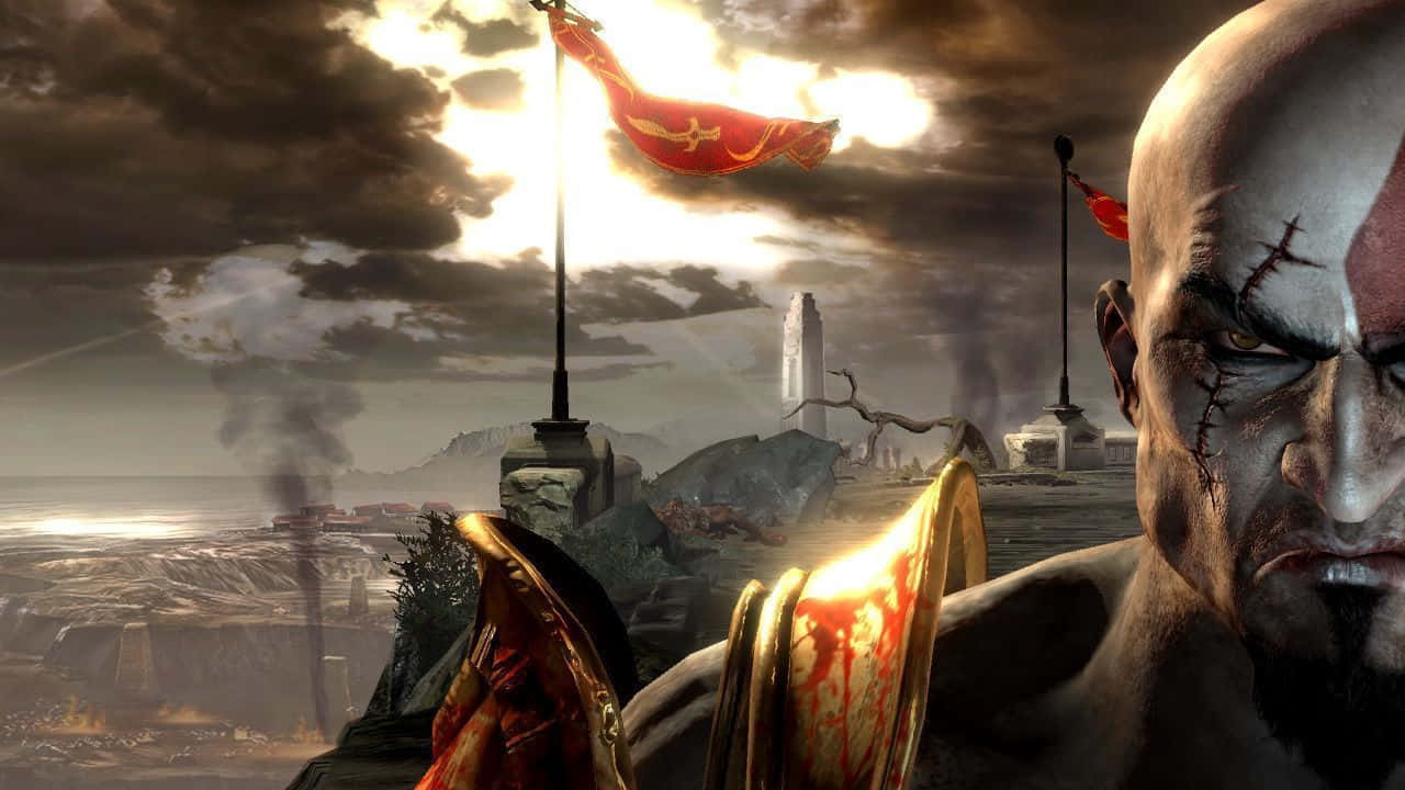 Kratos On The Rampage Wallpaper