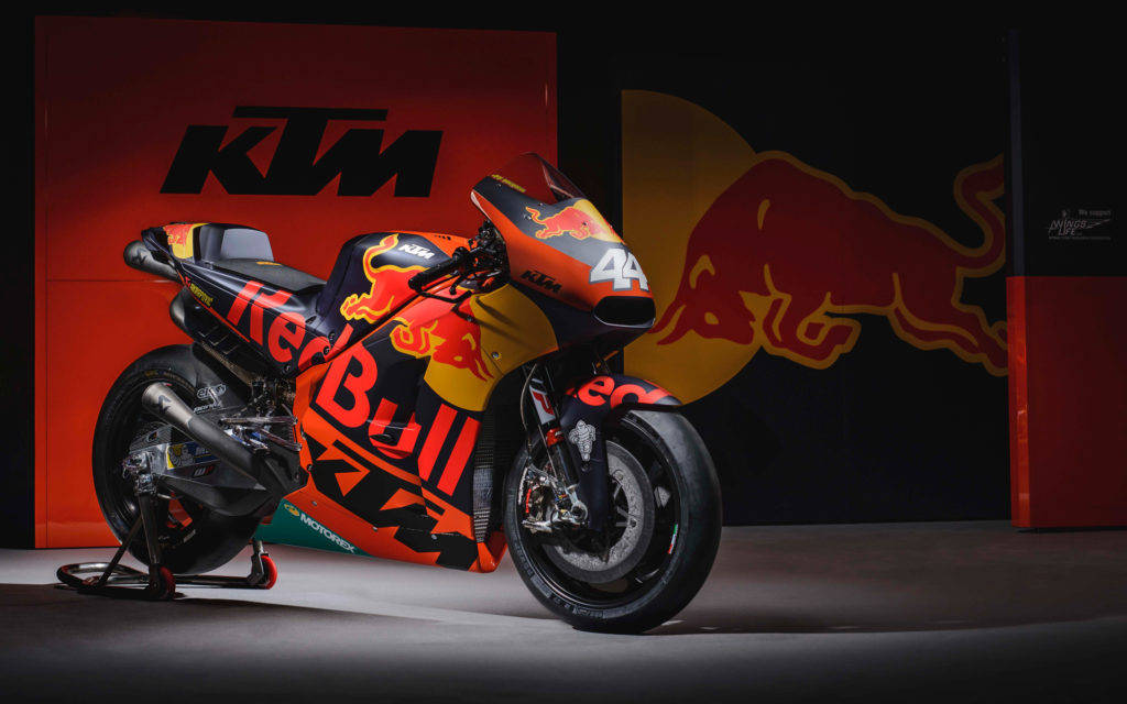 Ktm Bike In Motogp Wallpaper