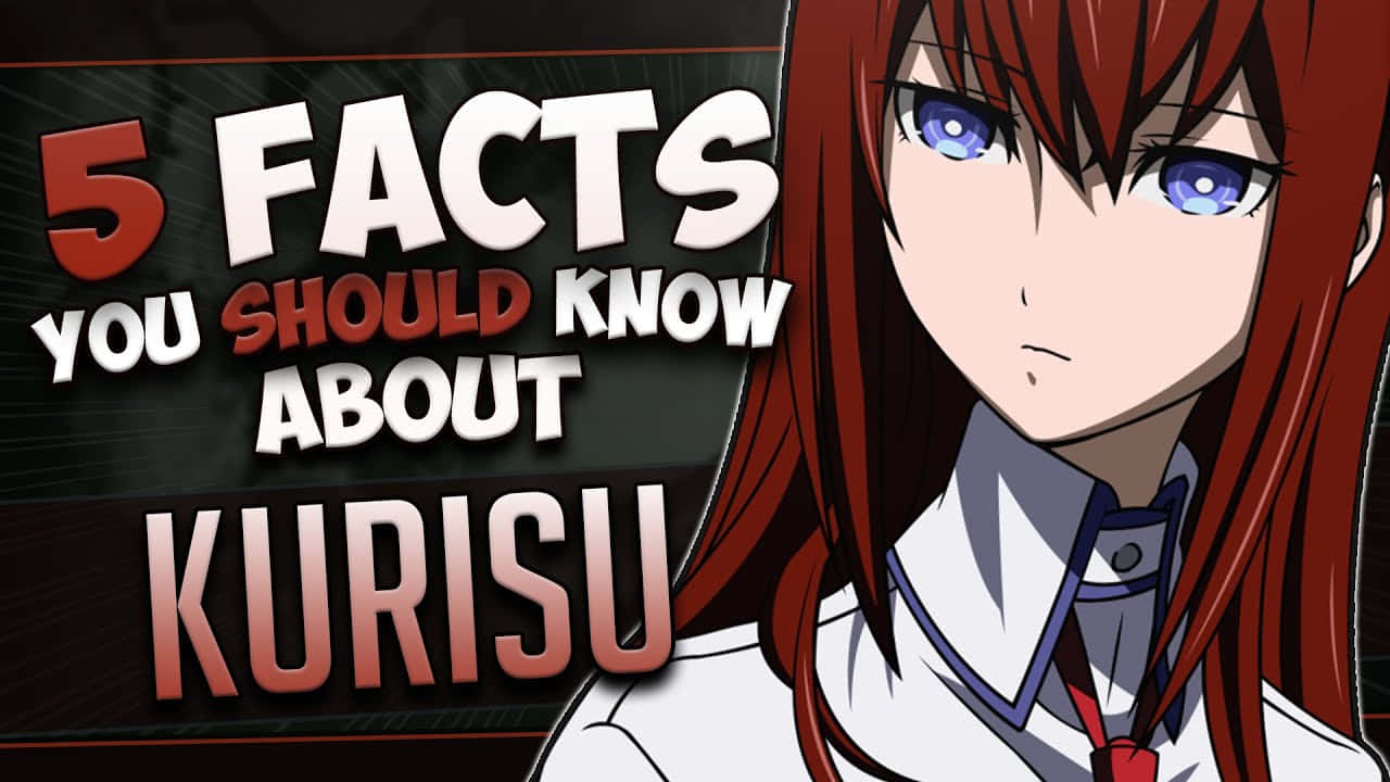 Kurisu Makise - The Genius Scientist Wallpaper