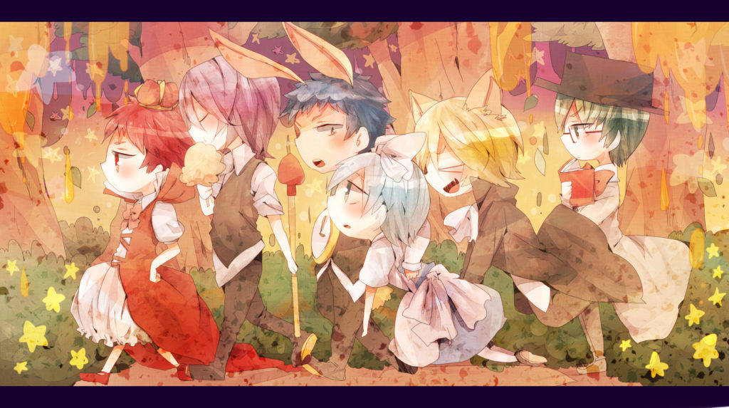 Kuroko Wonderland Fanart Wallpaper