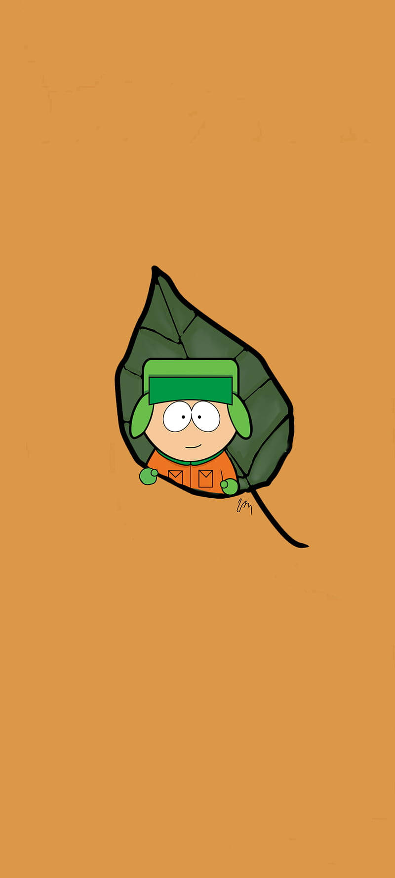 Kyle Broflovki Leaf Art Wallpaper