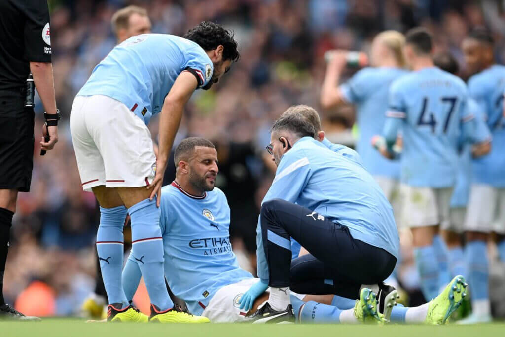 Kyle Walker Groin Injury Wallpaper