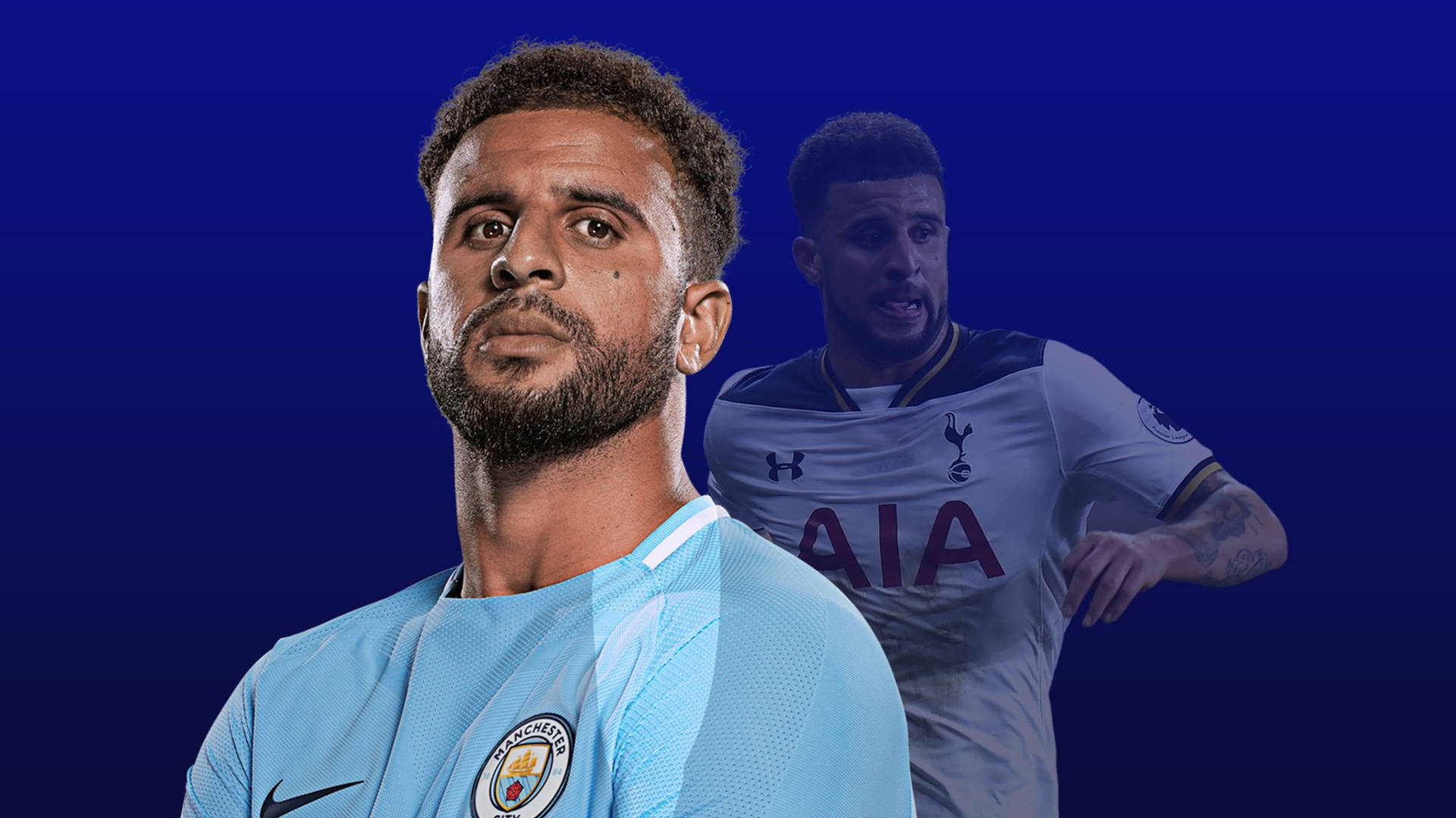 Kyle Walker Manchester City And Tottenham Wallpaper