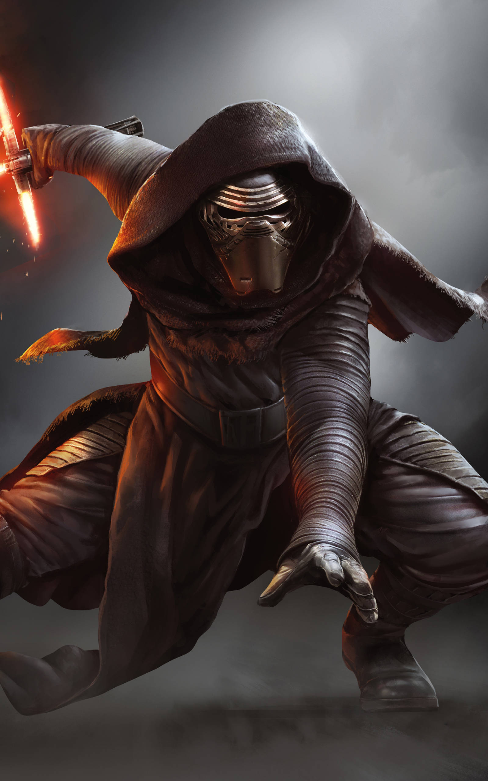 Kylo Ren Armor Star Wars Tablet Wallpaper