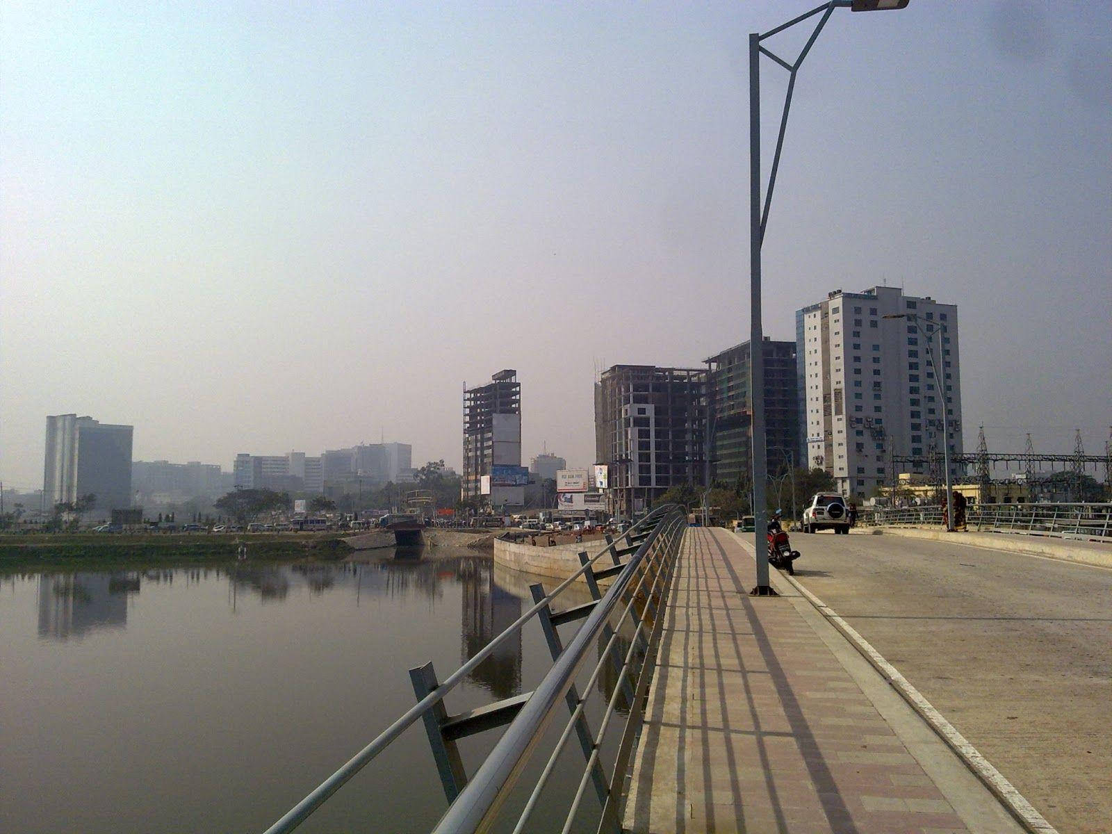 Lakefront Hatirjheel In Bangladesh Dhaka Wallpaper