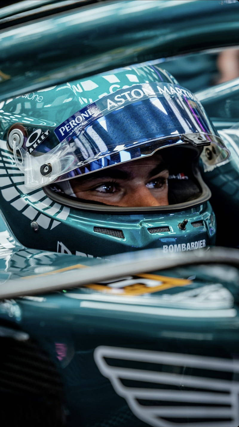 Lance Stroll Ready For Racing Wallpaper