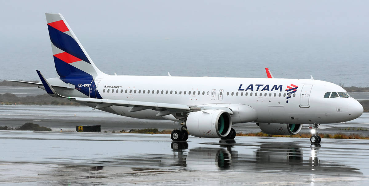 Latam Aviation On Standby Wallpaper