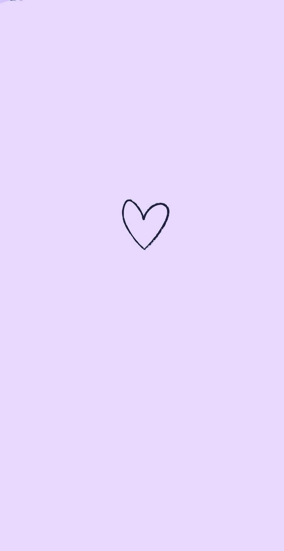 Lavender Heart Wallpaper
