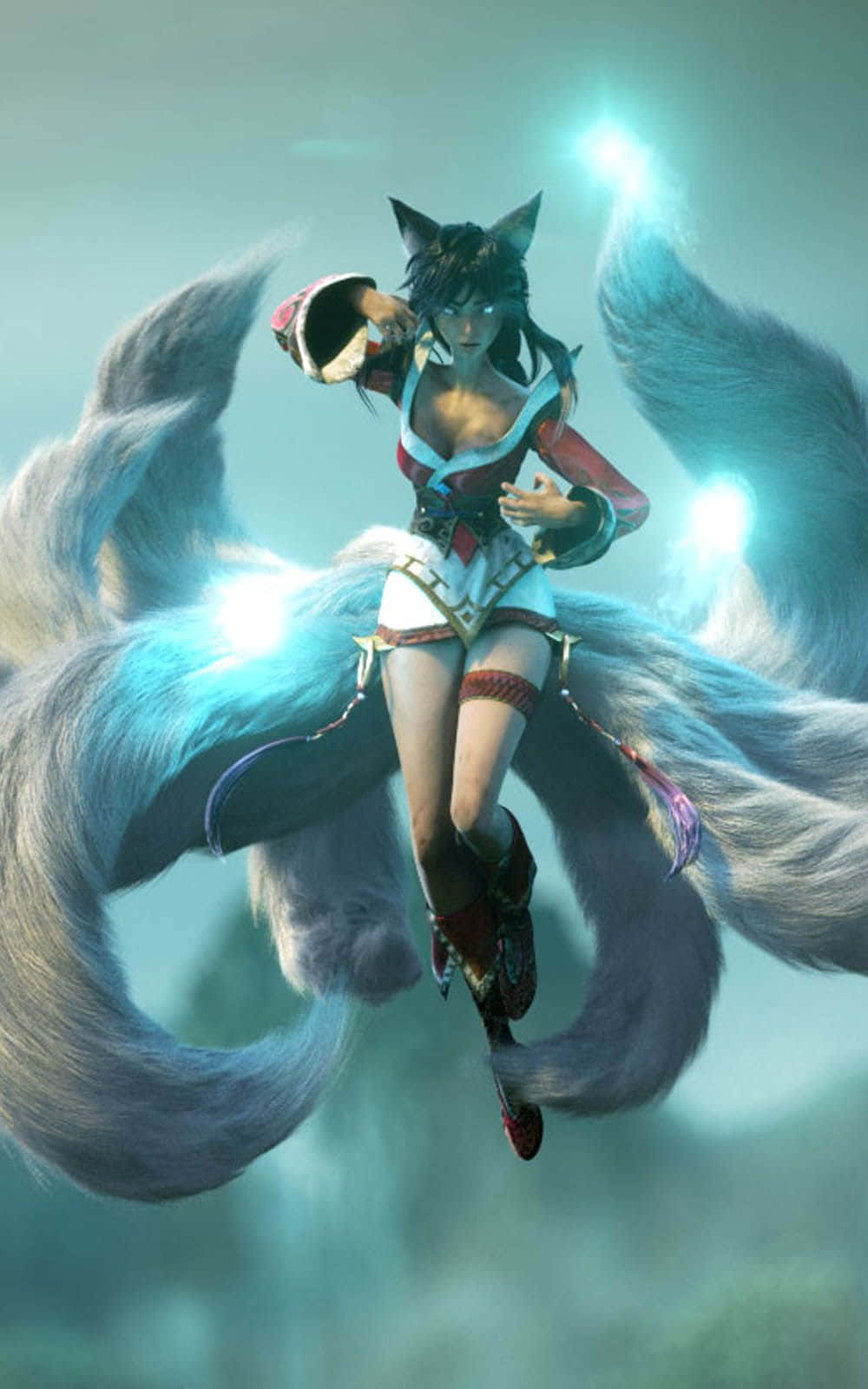 League Of Legends Phone Ahri Wallpaper