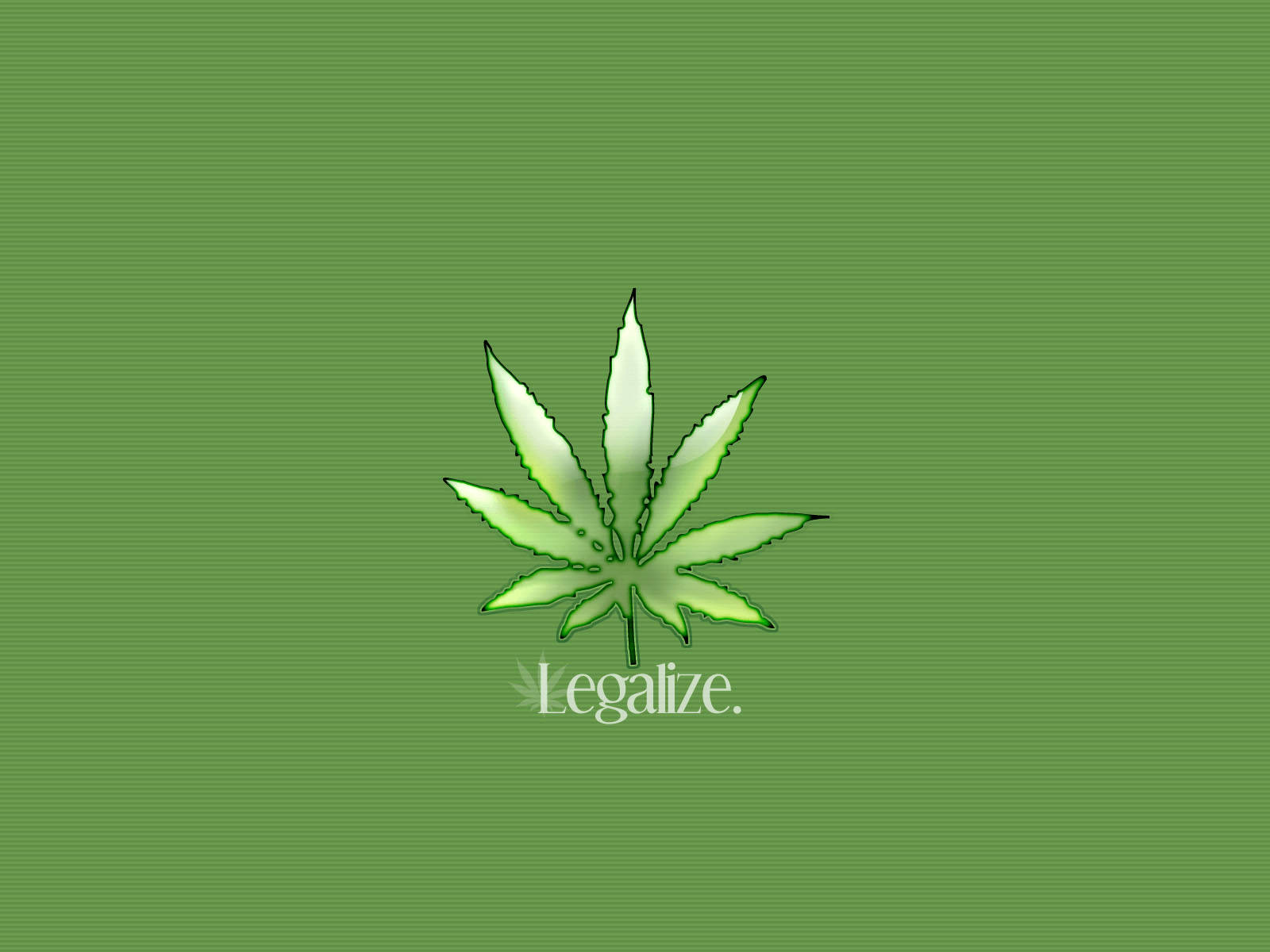 Legalize Cannabis Poster Wallpaper