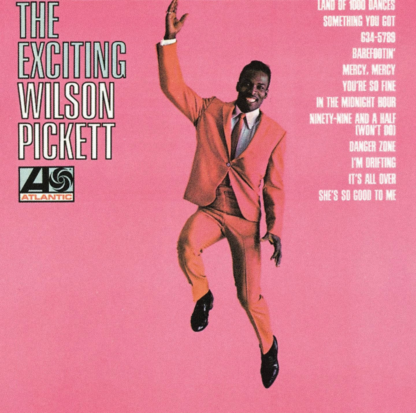 Legendary American Singer Wilson Pickett With His Iconic Album 'the Exciting' Wallpaper