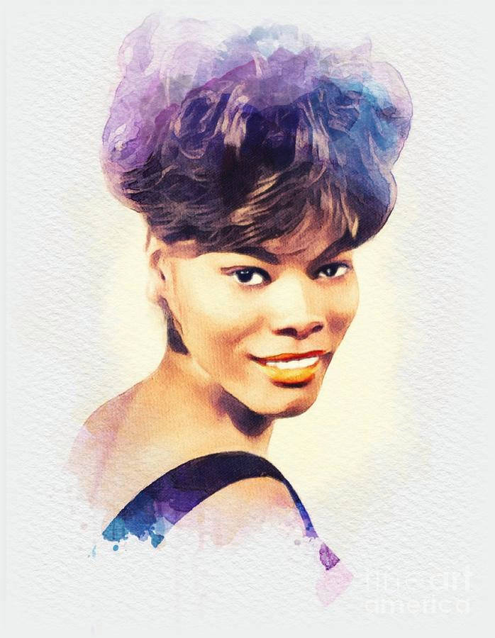 Legendary Dionne Warwick In Her Prime Wallpaper