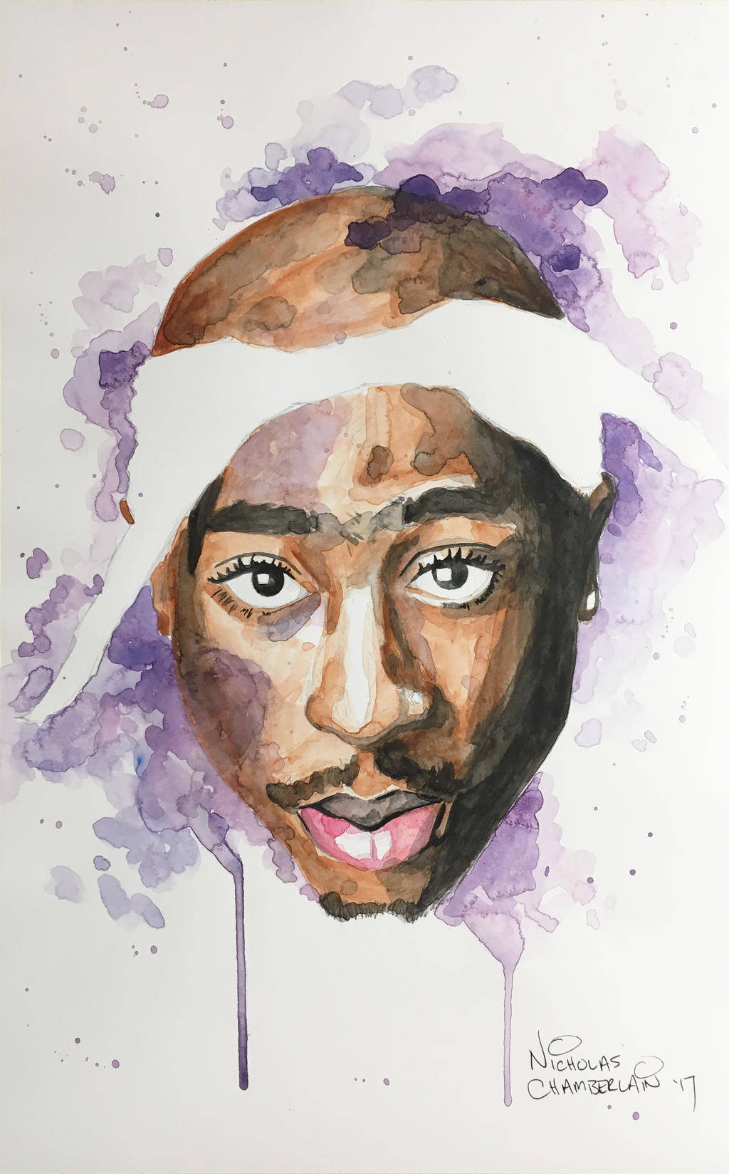 Legendary Rapper Tupac Shakur Wallpaper