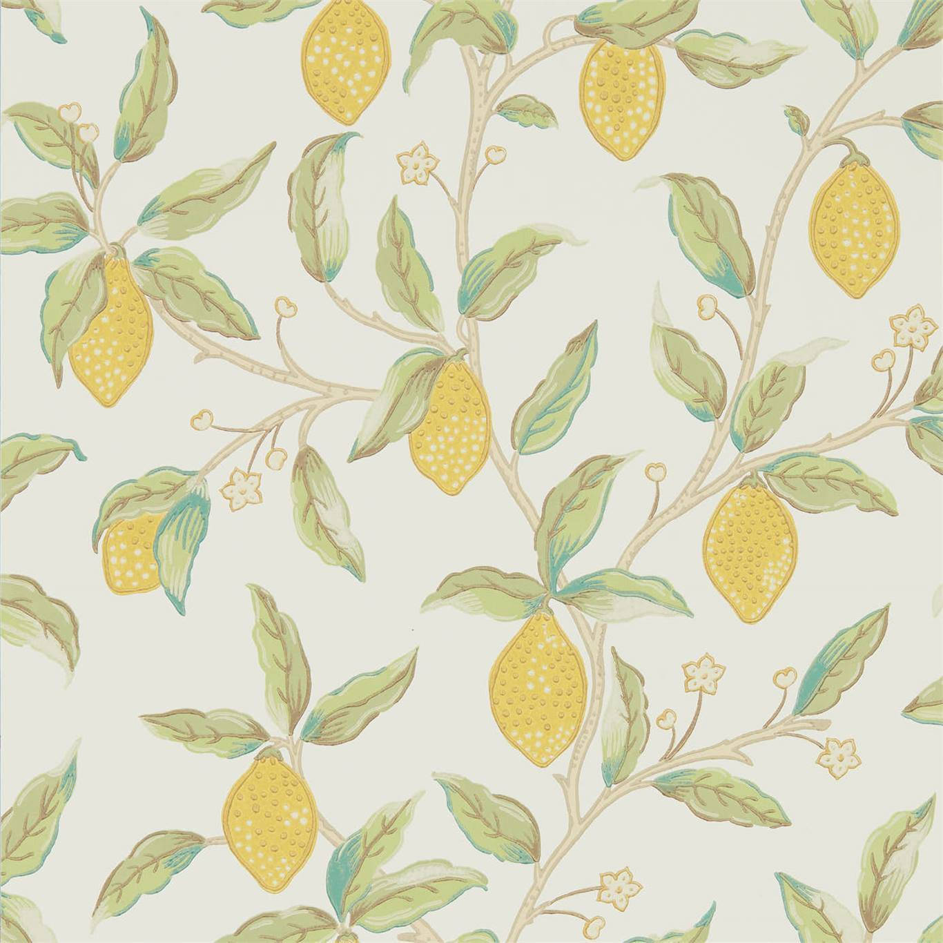 Lemon Tree Leaf Wallpaper