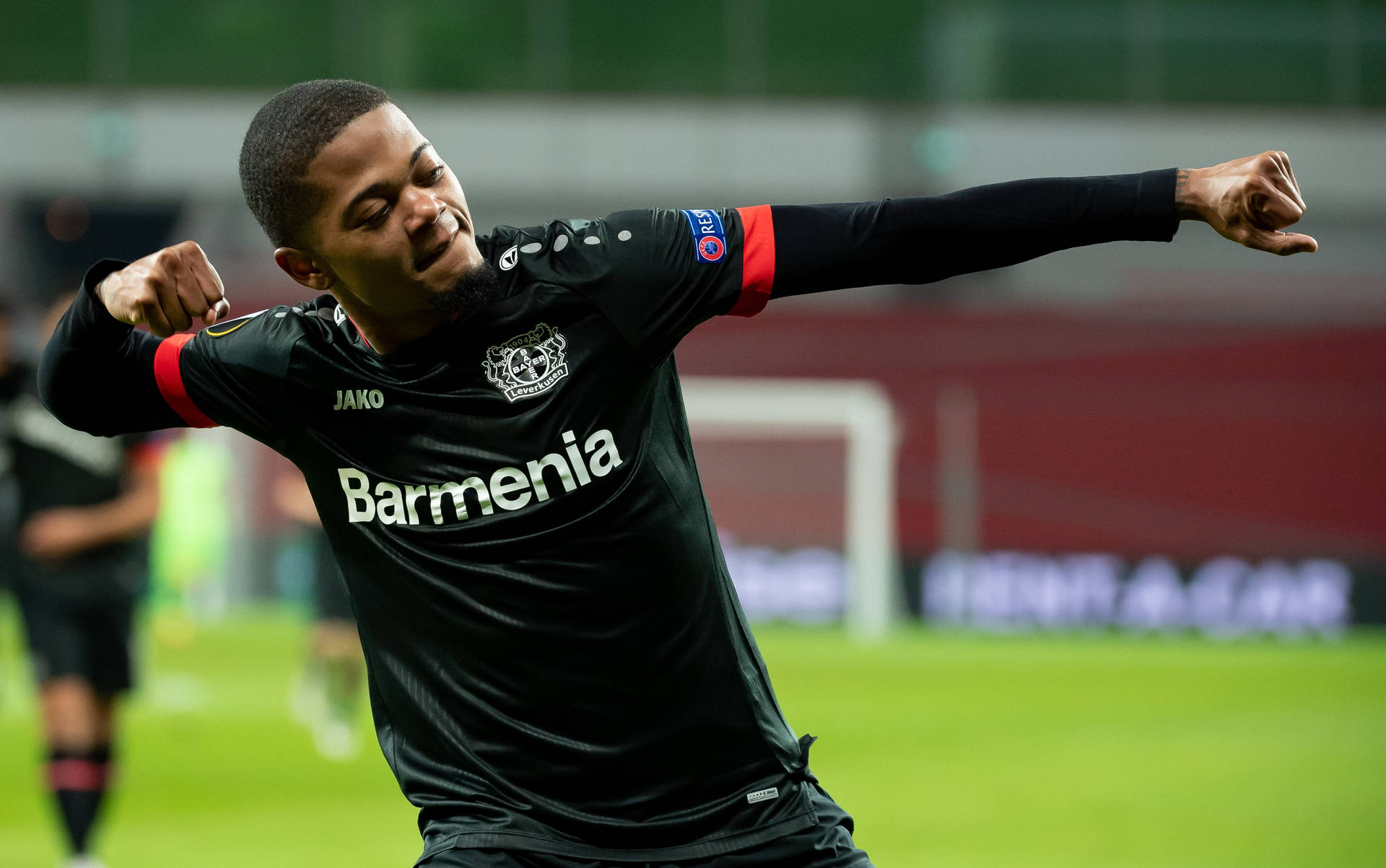 Leon Bailey Celebrating Wallpaper