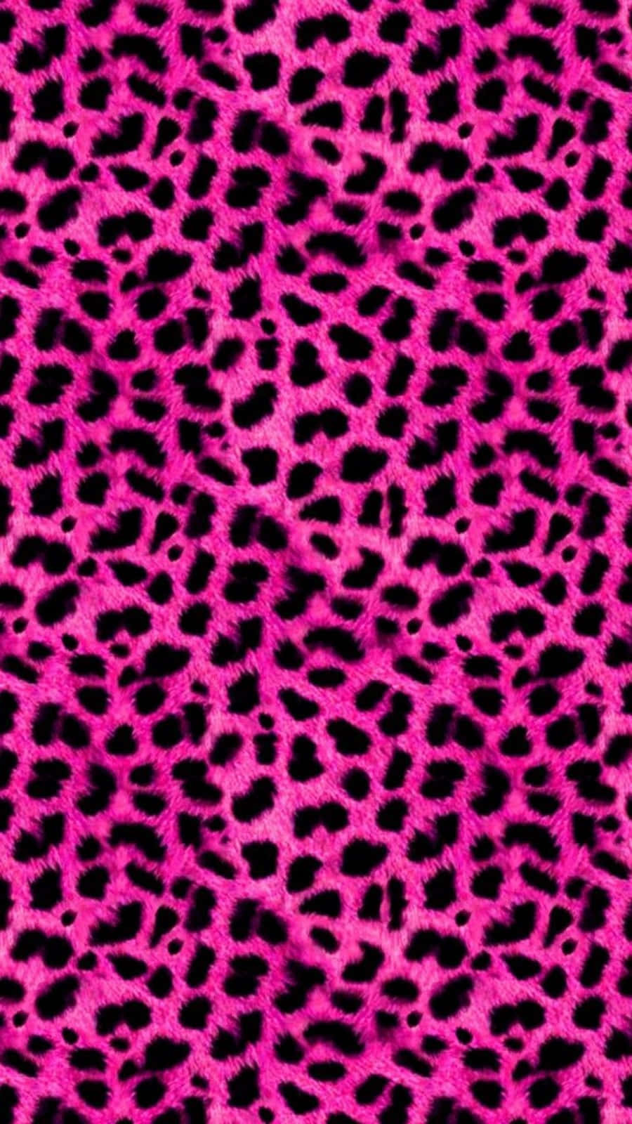 Leopard Spots In Pink Girly Tumblr Wallpaper