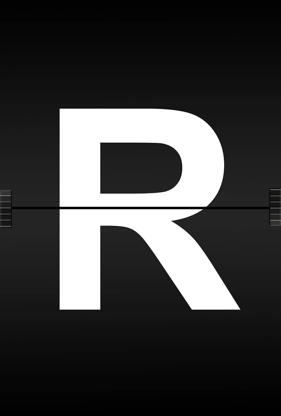 Letter R Film Design Wallpaper