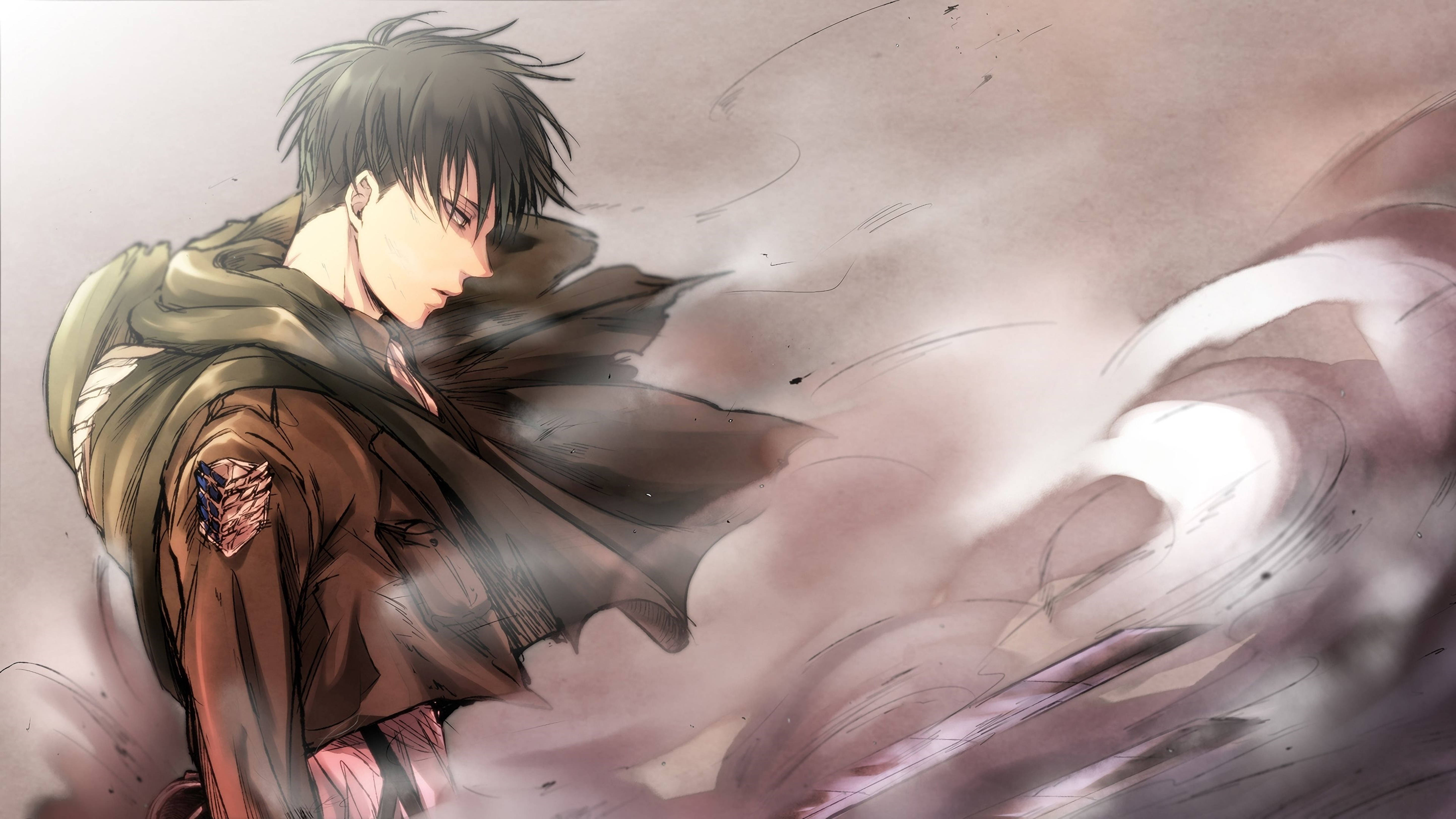 Levi Ackerman Attack On Titans 4k Wallpaper