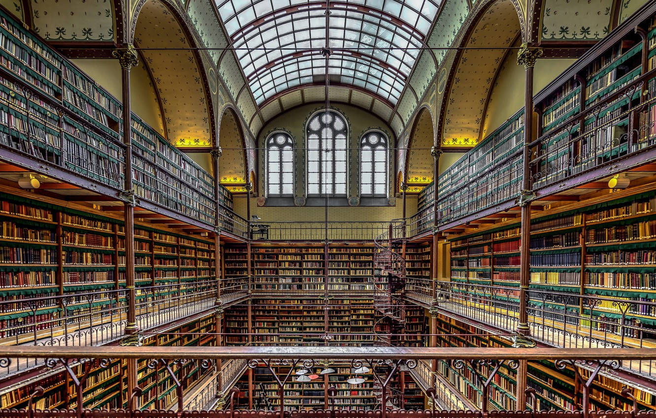 Library Of Rijksmuseum Wallpaper