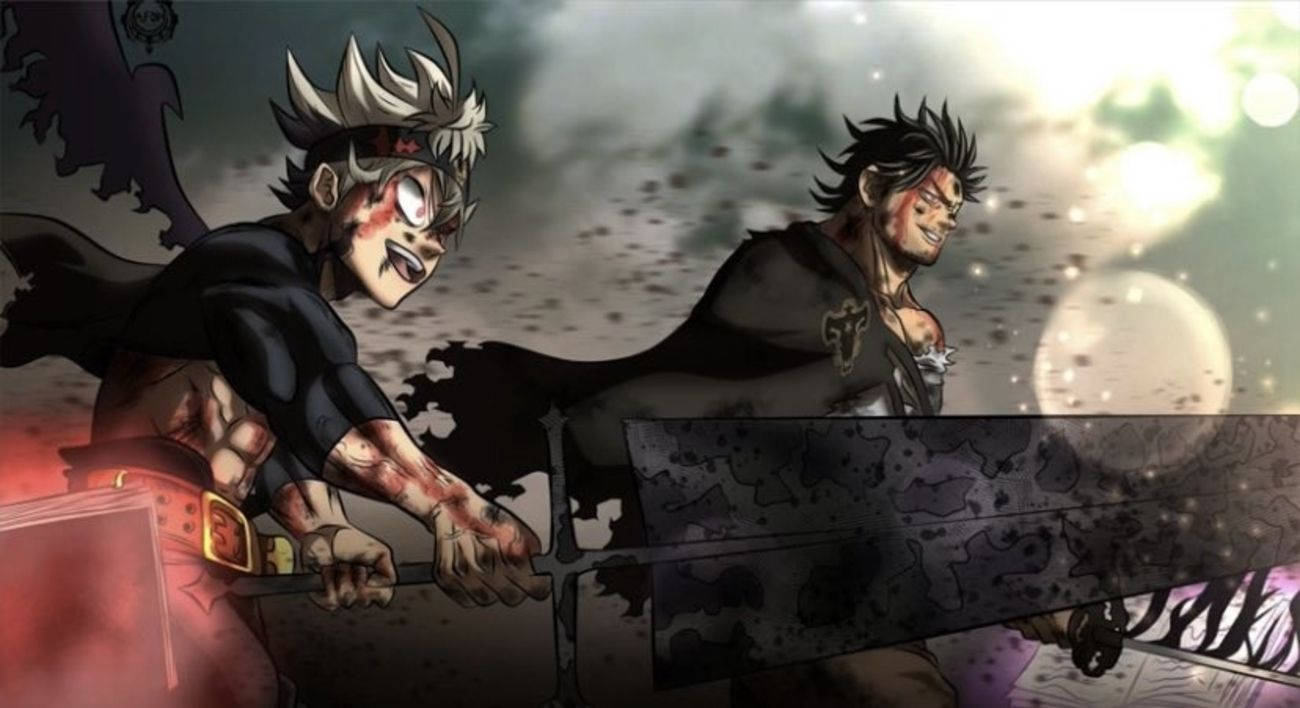 Liebe Black Clover Asta And Yami Wallpaper