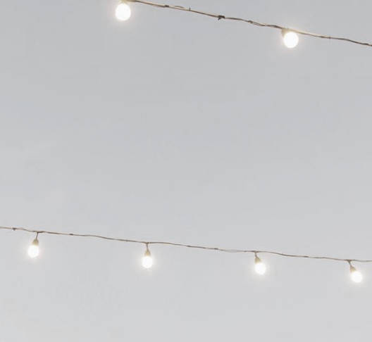 Light Grey Aesthetic Lights Wallpaper