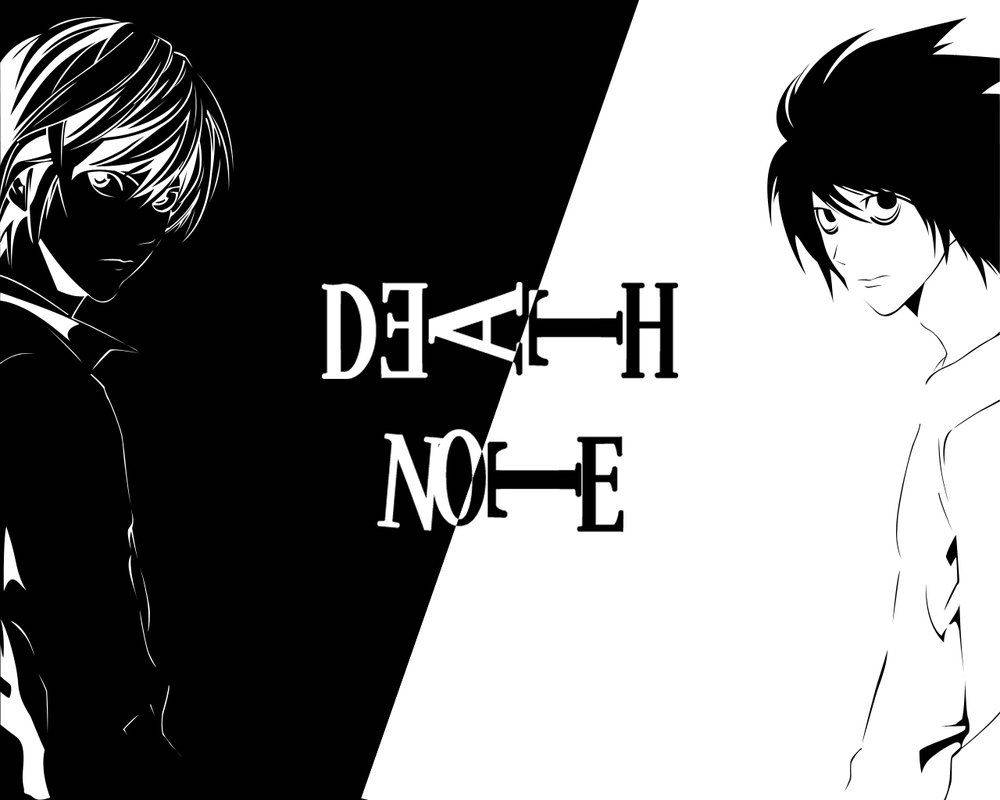 Light Yagami And L Death Note Wallpaper