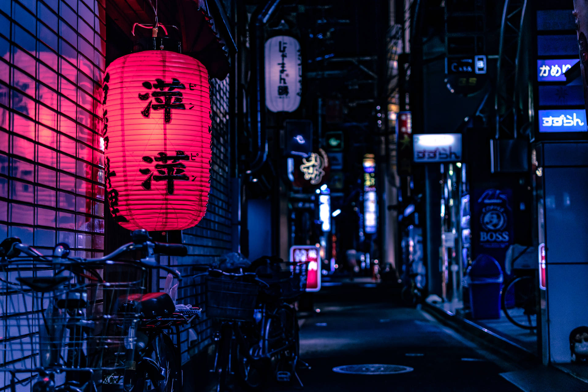 Lights Of Tokyo At Night Wallpaper