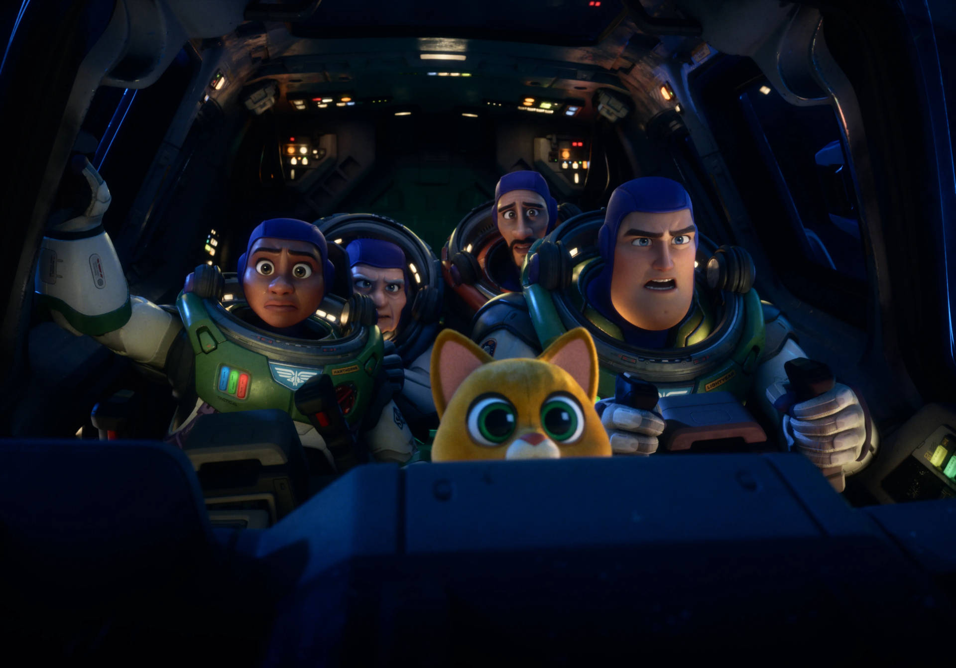 Lightyear And Other Astronauts Wallpaper