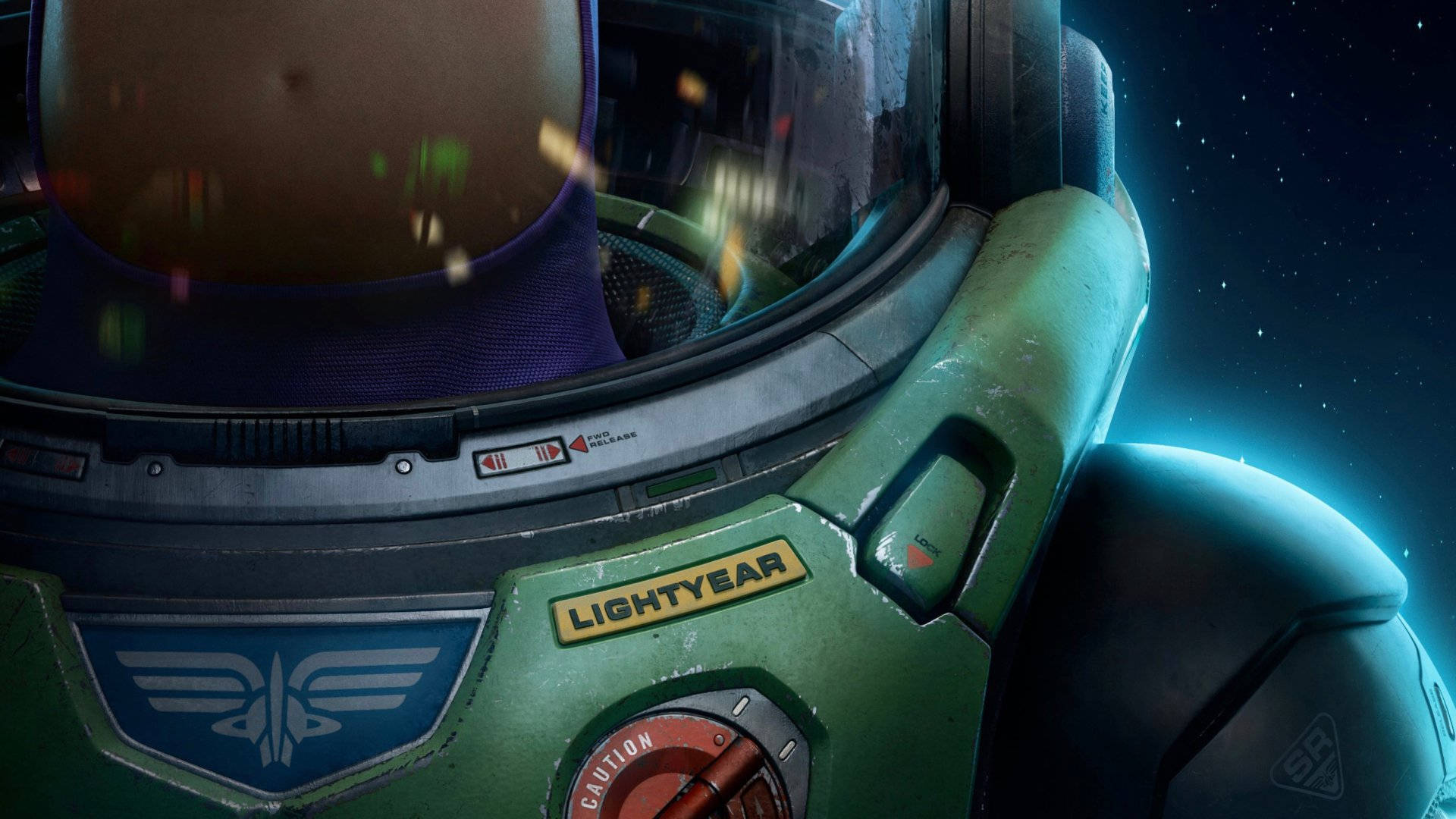 Lightyear Close-up Suit Wallpaper