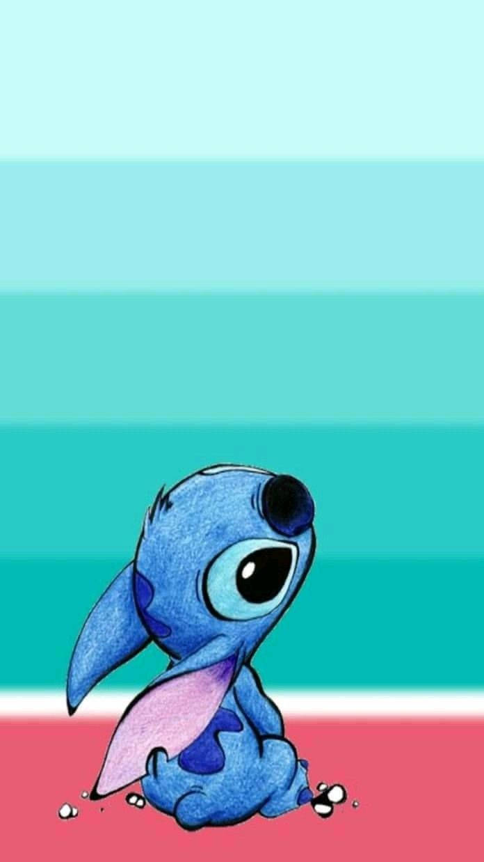 Lilo And Stitch Iphone Colored Bars Wallpaper