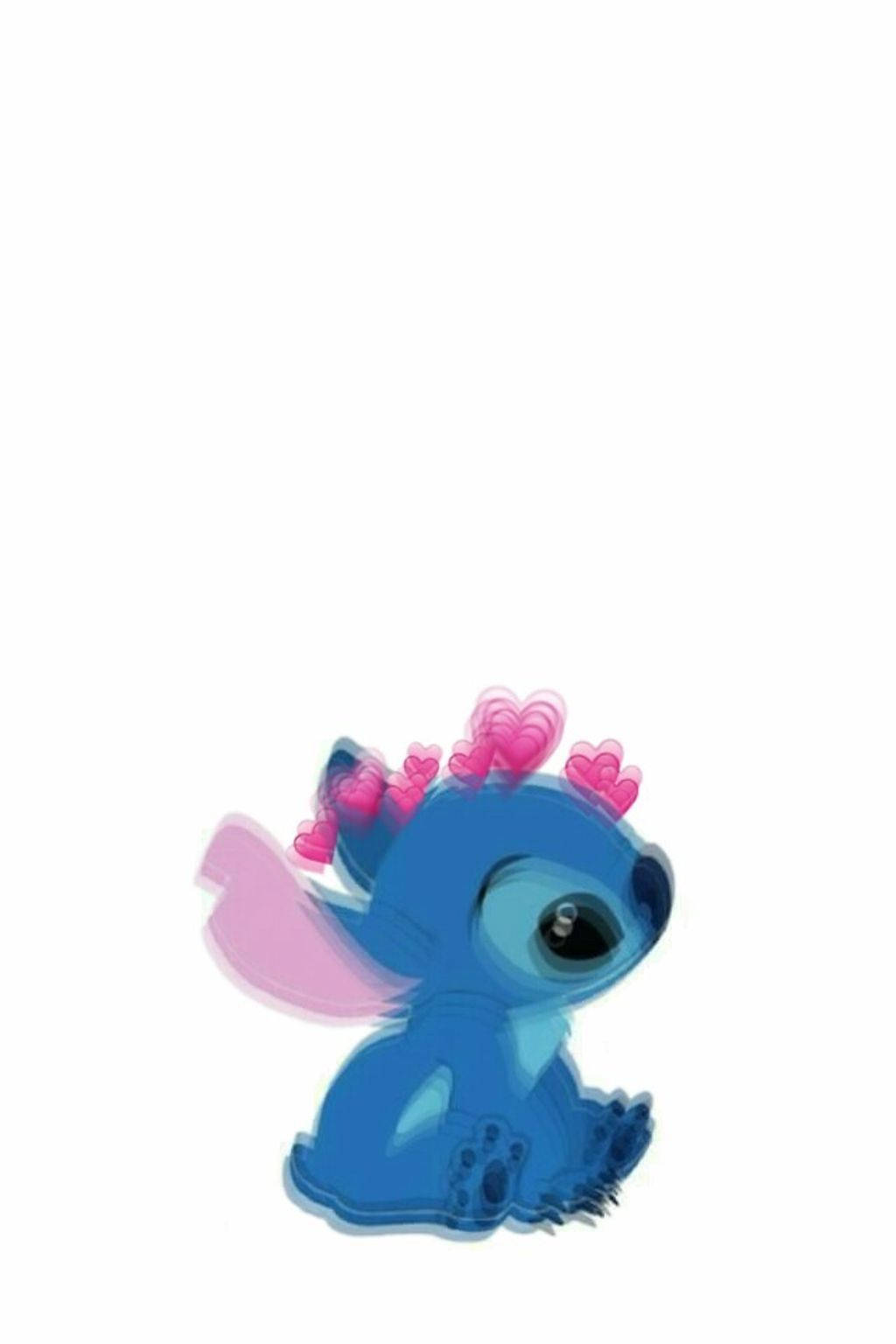 Lilo Stitch Blurred Art Wallpaper