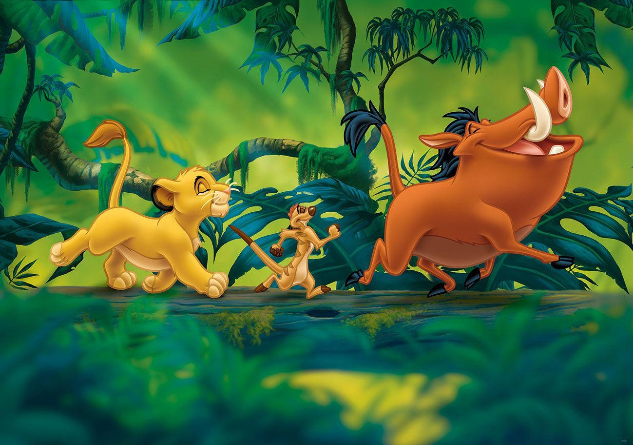 Lion King Simba And Friends Wallpaper