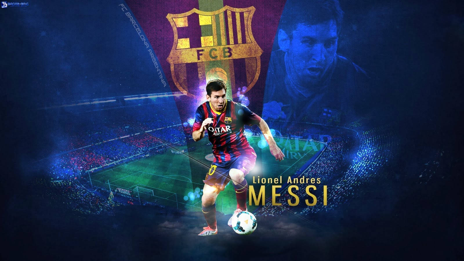 Lionel Andres Messi Art Wallpaper