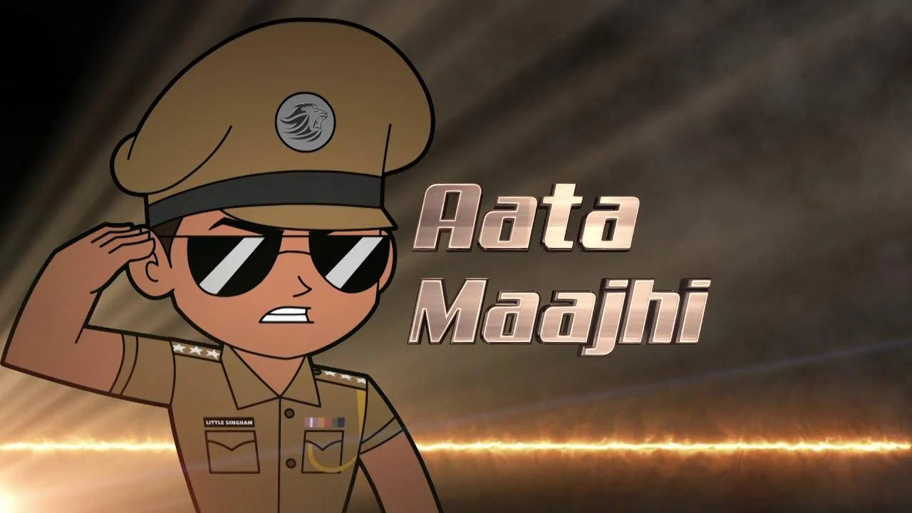 Little Singham Aata Maajhi Salute Wallpaper