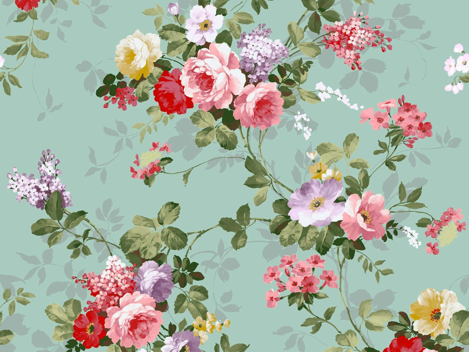 Live Life In Full Blossom With This Beautiful Flower Laptop Background! Wallpaper