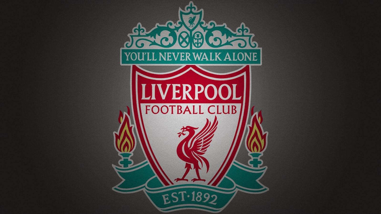 Liverpool Fc Gradient Logo Wallpaper