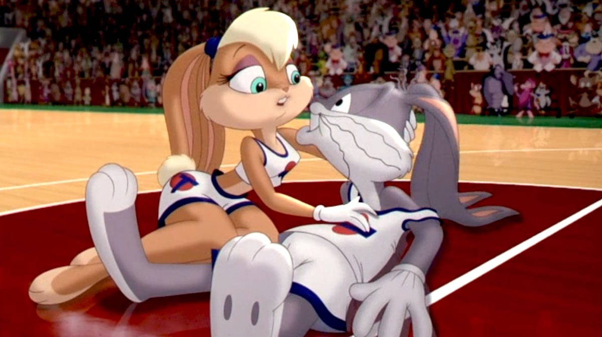 Lola Bunny Aiding Bugs Wallpaper