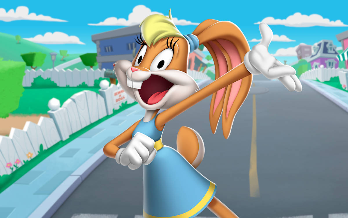 Lola Bunny Colorful Wallpaper