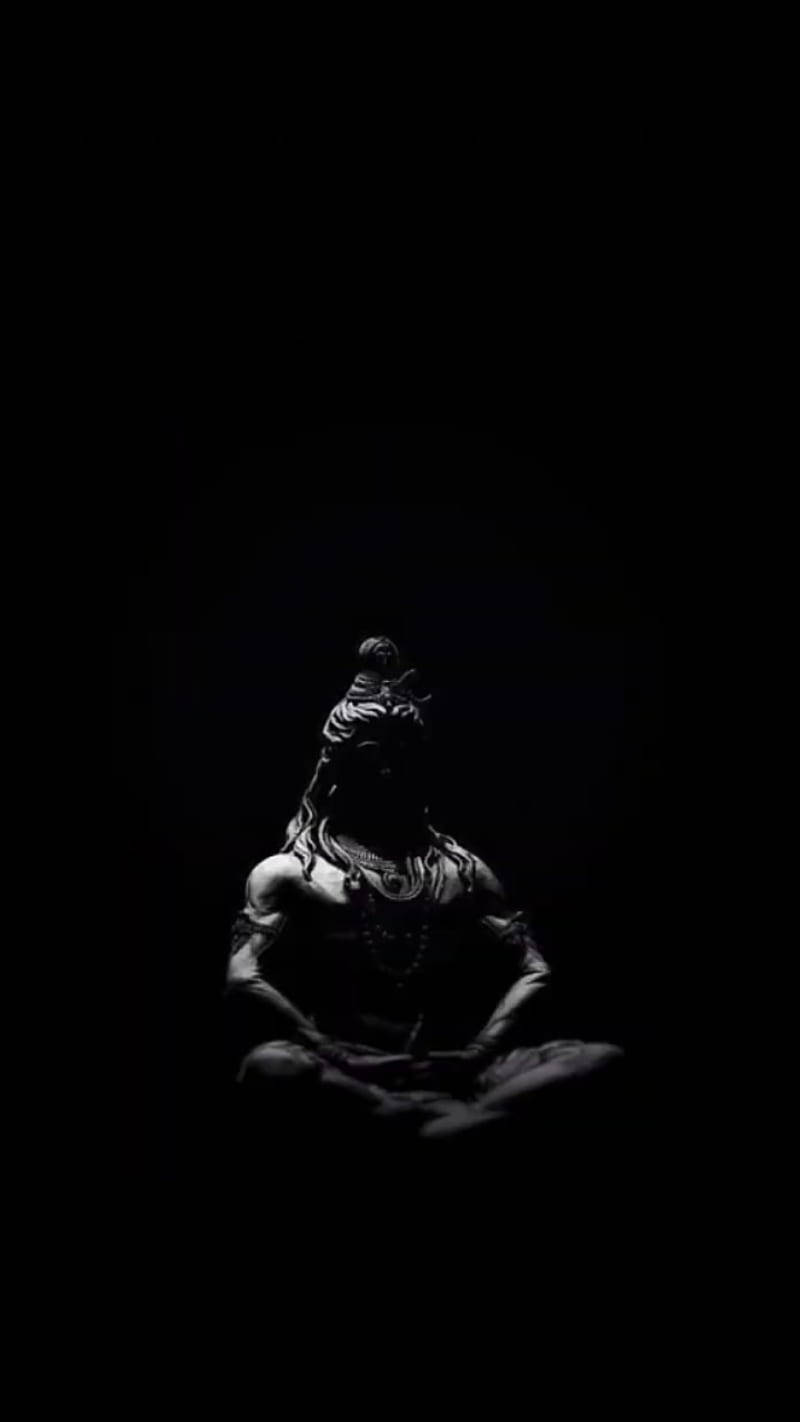 Lord Shiva Bholenath Silhouette 3d Wallpaper