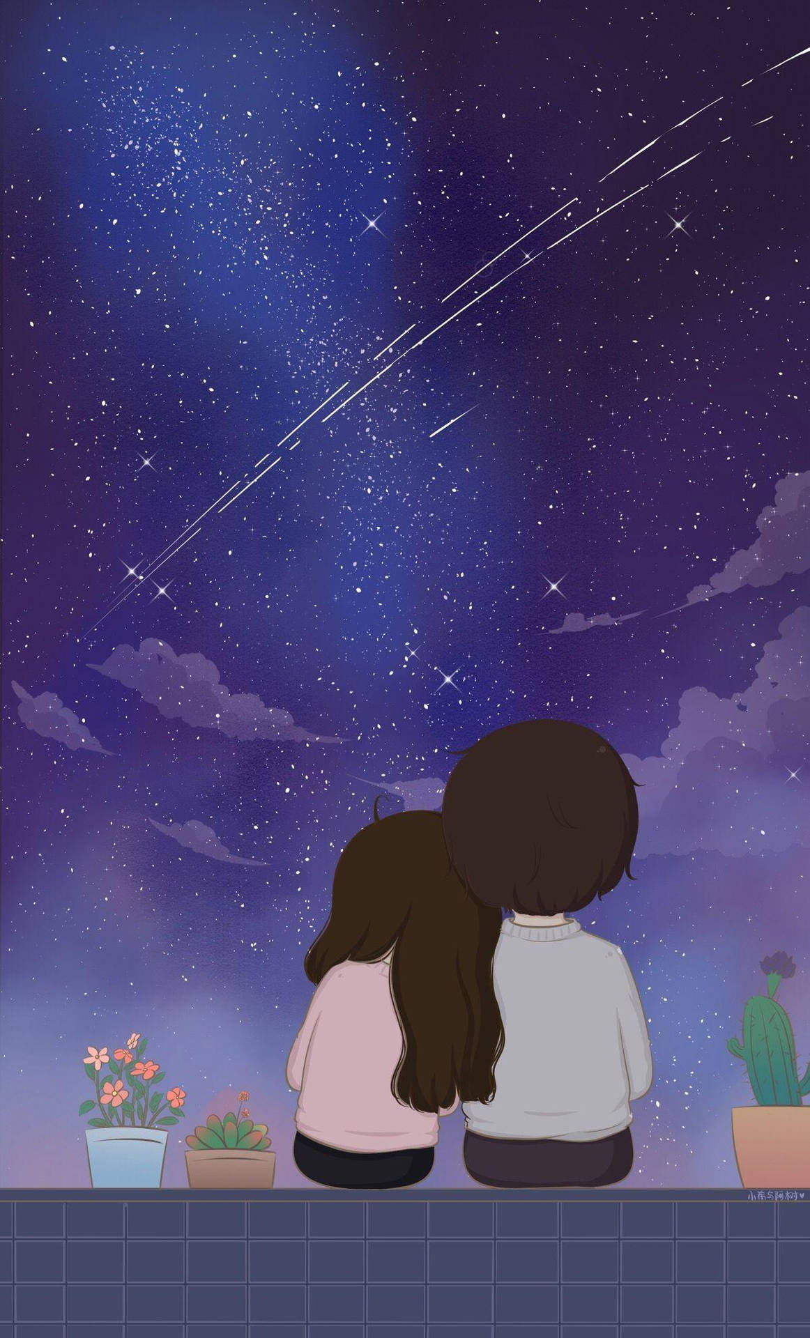 Love Cartoon Wallpapers WallpapersOK