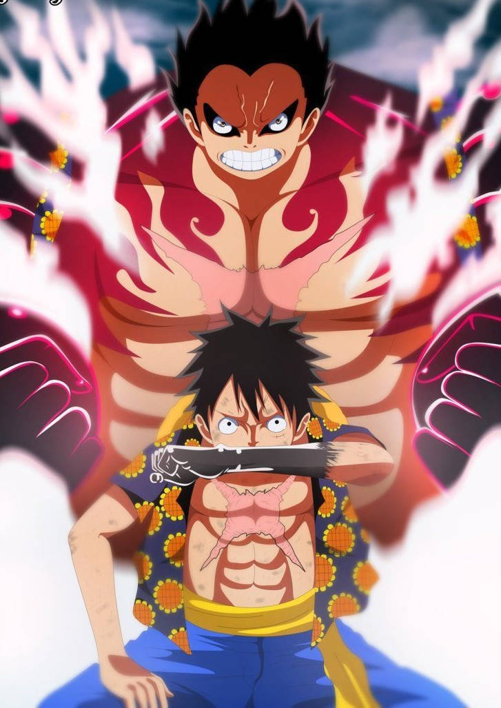 Luffy Gear 4 Transformation Wallpaper