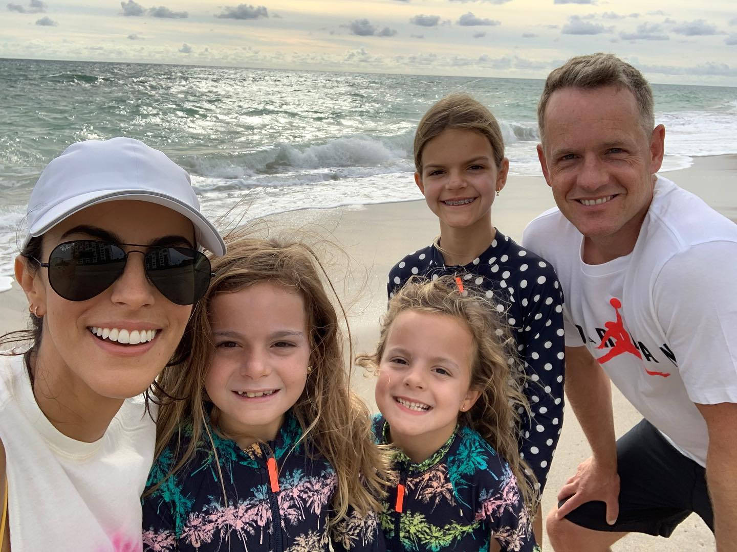 Luke Donald Adorable Family Photo Wallpaper