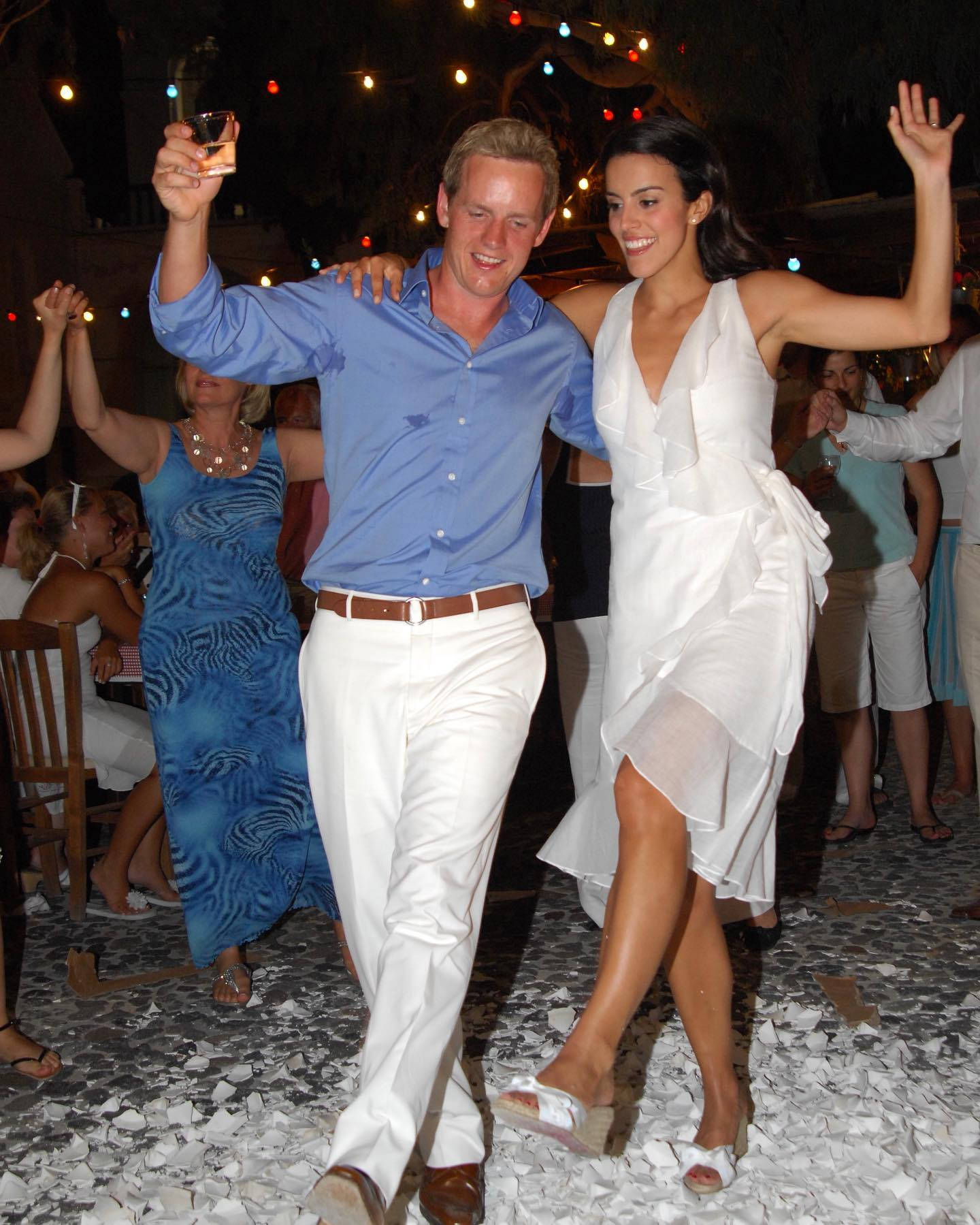 Luke Donald And His Wife Dancing Wallpaper