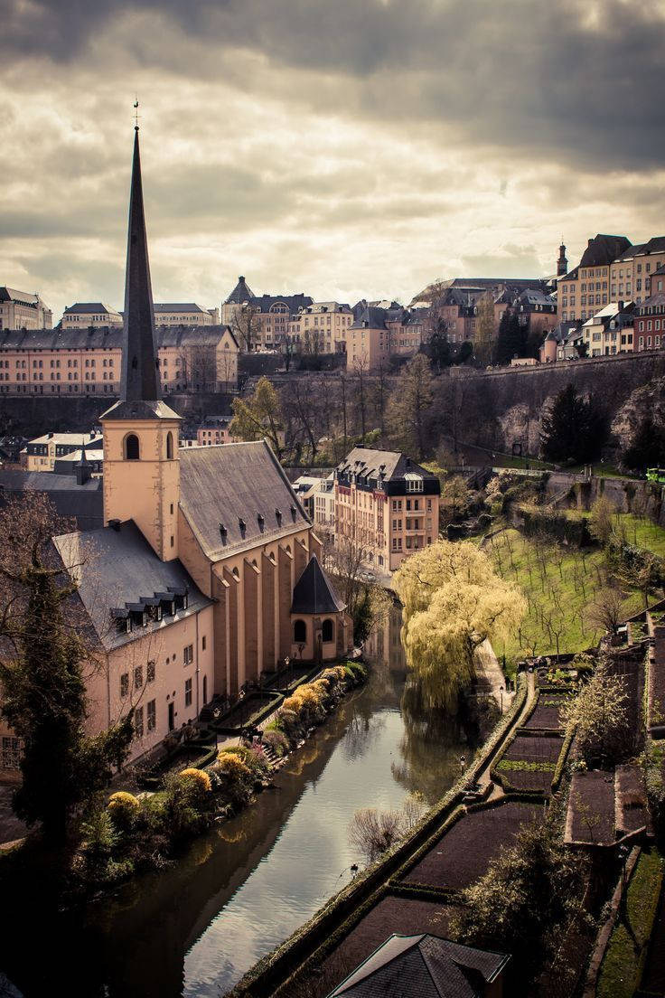 Luxembourg Church Of Saint John Wallpaper