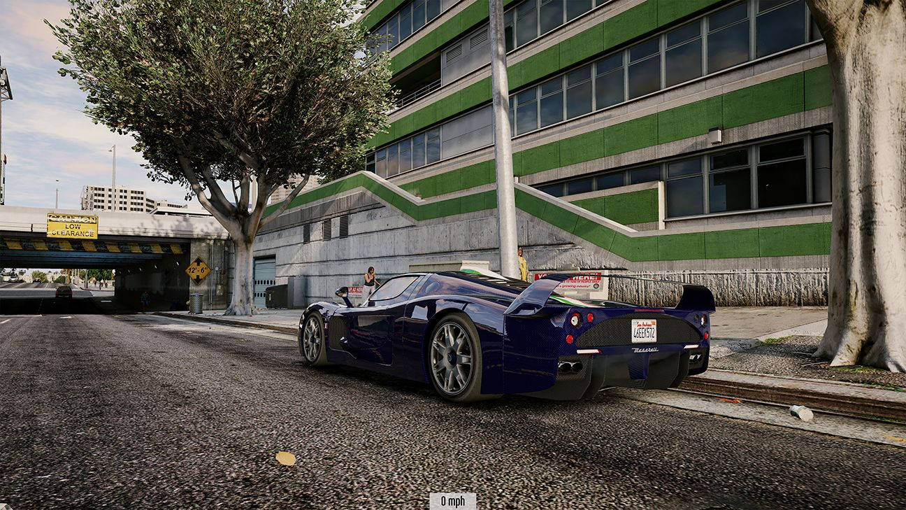 Luxury At Its Finest - Enjoy Grand Theft Auto's Maserati Supercar Wallpaper