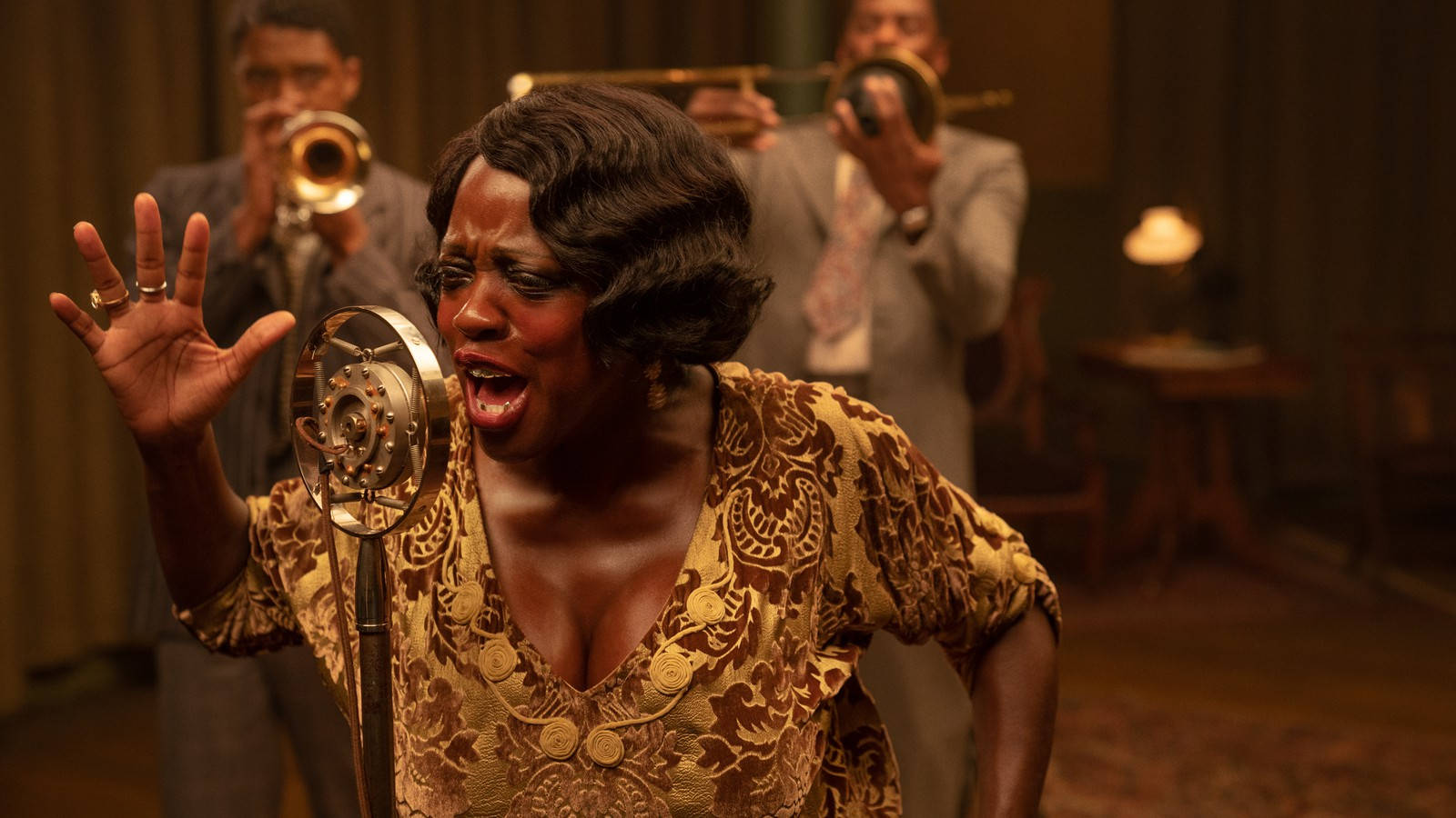 Ma Rainey Black Bottom Recording Scene Wallpaper