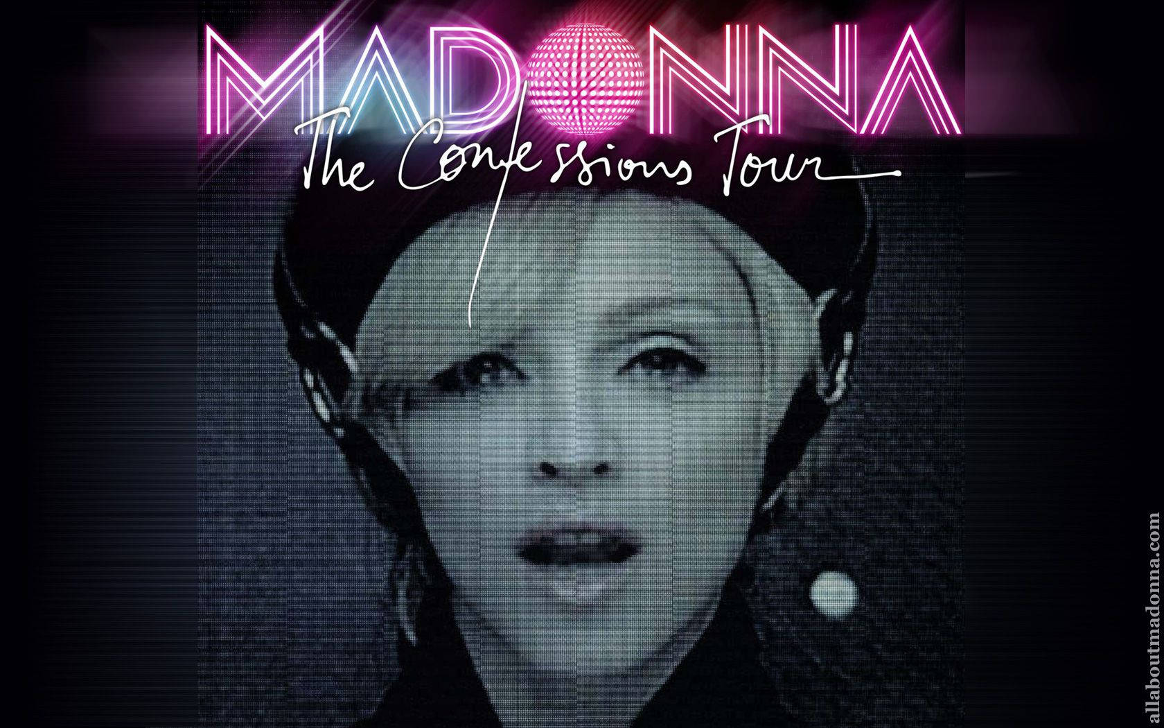 Madonna Confession Tour Poster Wallpaper