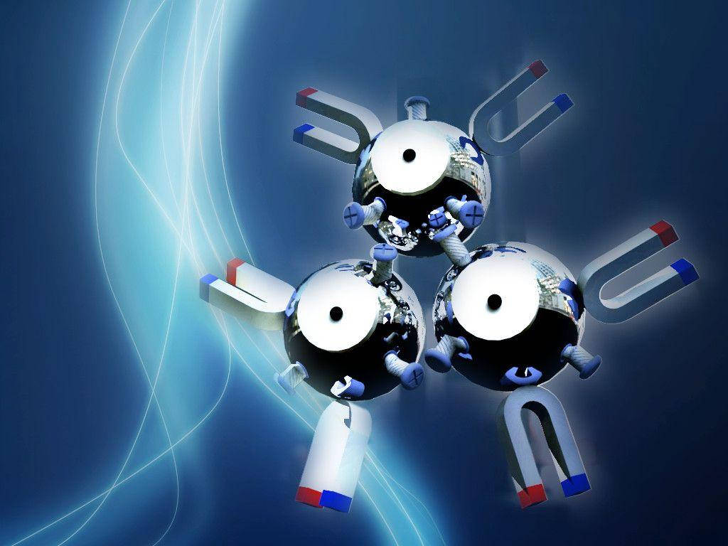 Magneton Blue Art Wallpaper